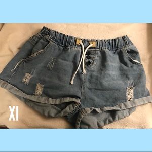 Jean shorts